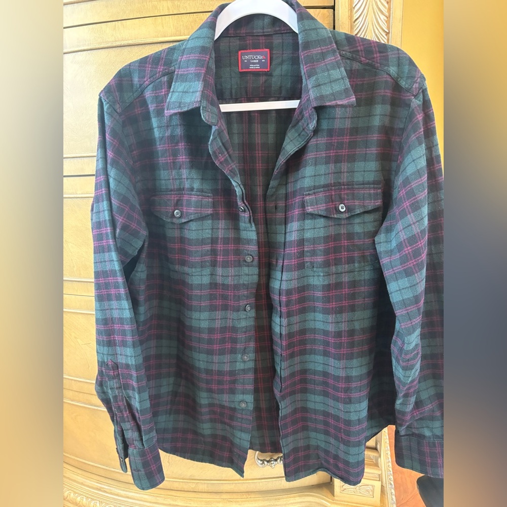 UnTUCKit plaid Button-Up Shirt